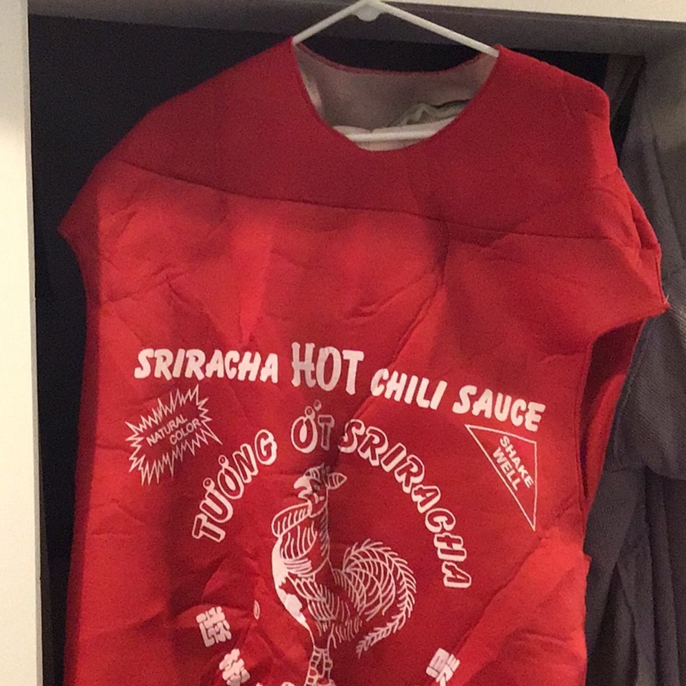 Sriracha Hot Chili Sauce Halloween costume